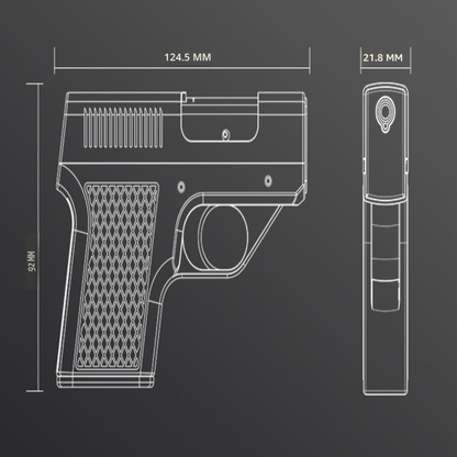 Looktwice™ Multifunction Lighter Gun with Cigarette Holder